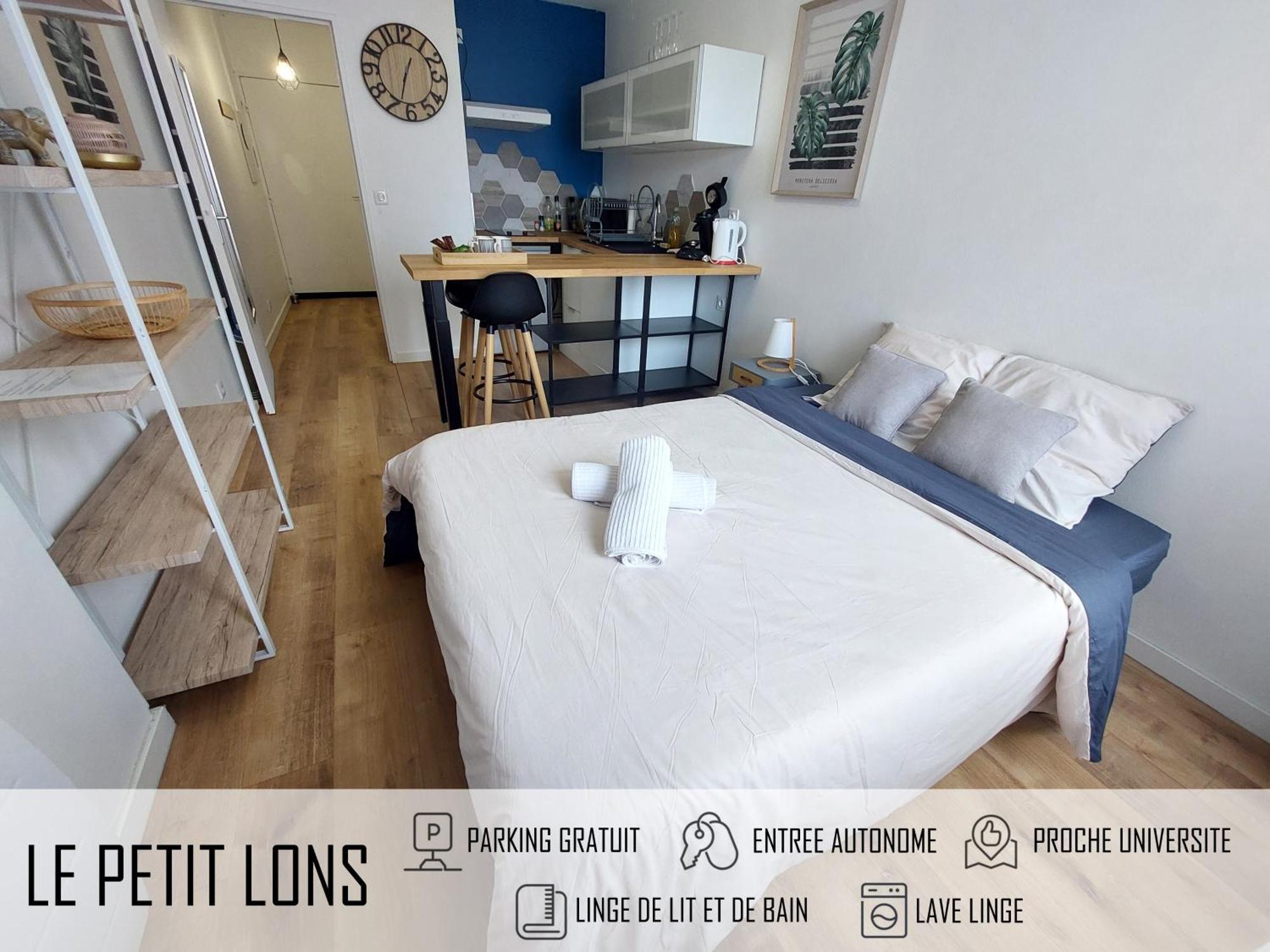 Le Petit Lons - Parking Gratuit - Proche Universite De Pau 外观 照片